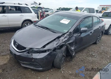 2015 Honda Civic Ex from USA, damaged, VIN 19XFB2F82FE098946